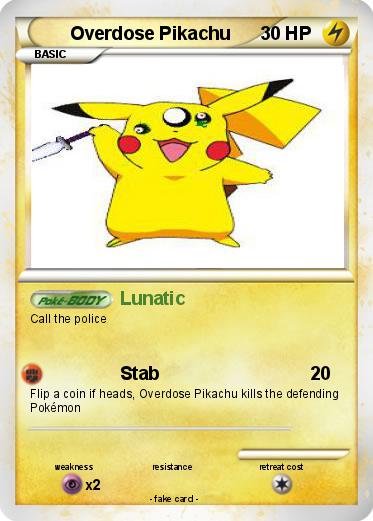 Pokemon Overdose Pikachu