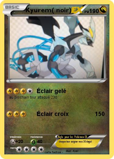 Pokemon Kyurem( noir)
