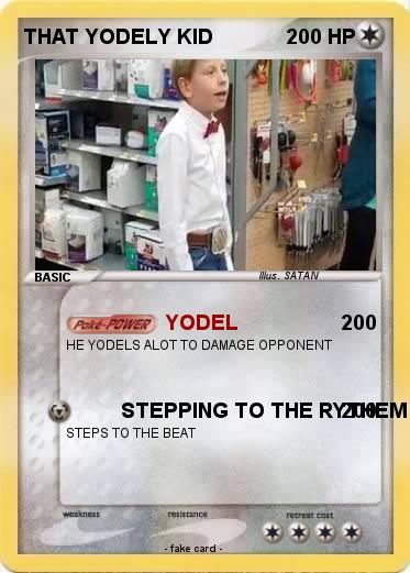 Pokemon THAT YODELY KID