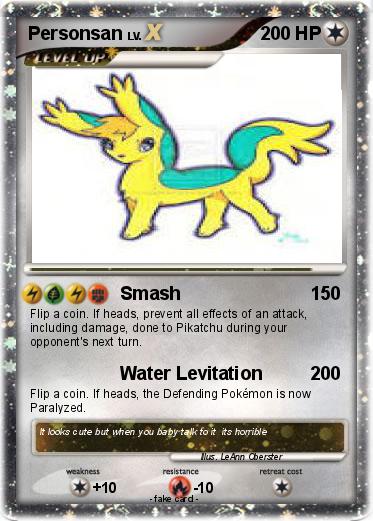 Pokemon Personsan