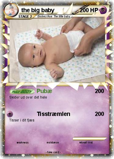 Pokemon the big baby