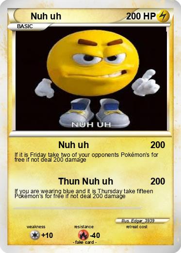Pokemon Nuh uh
