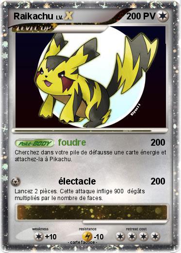 Pokemon Raikachu