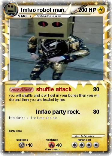 Pokemon lmfao robot man.