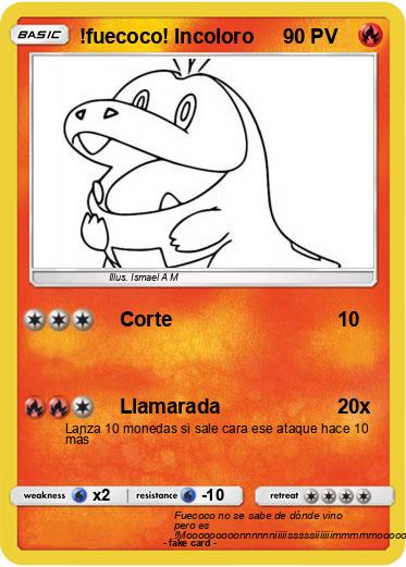 Pokemon !fuecoco! Incoloro