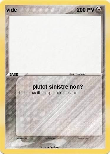 Pokemon vide