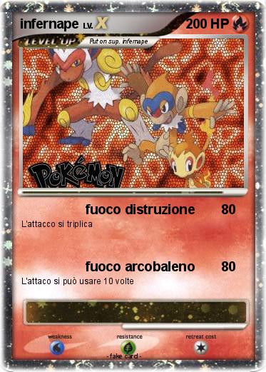 Pokemon infernape