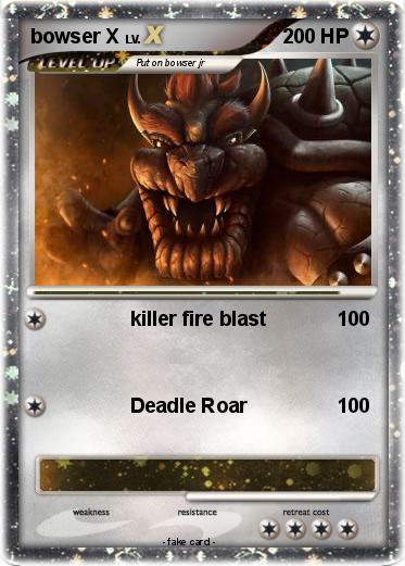 Pokemon bowser X