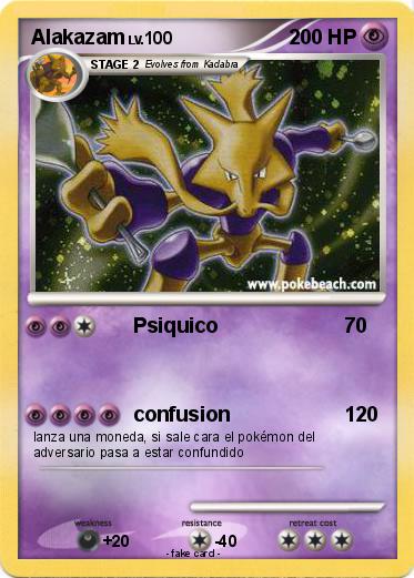 Pokemon Alakazam