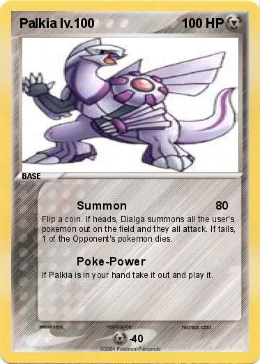 Pokemon Palkia lv.100