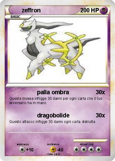 Pokemon zeffron