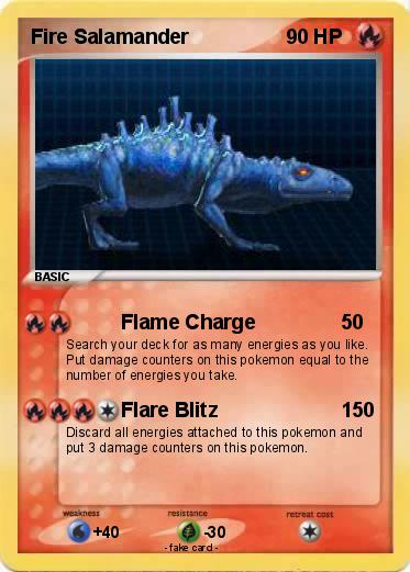 Pokemon Fire Salamander