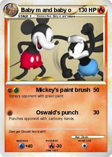 Pokemon Baby m and baby o