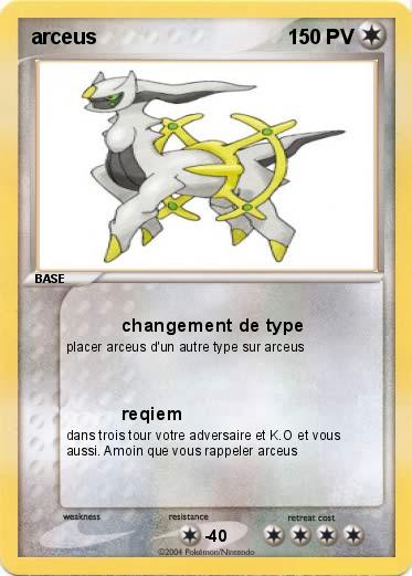 Pokemon arceus