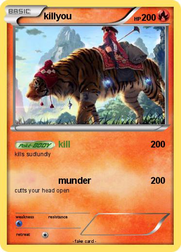 Pokemon killyou