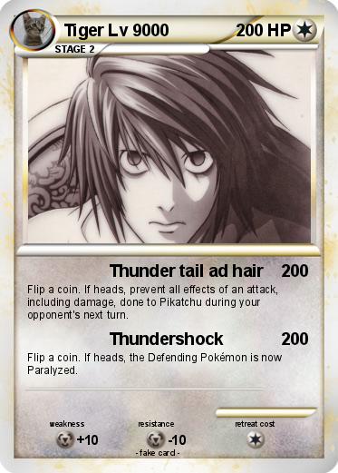 Pokemon Tiger Lv 9000