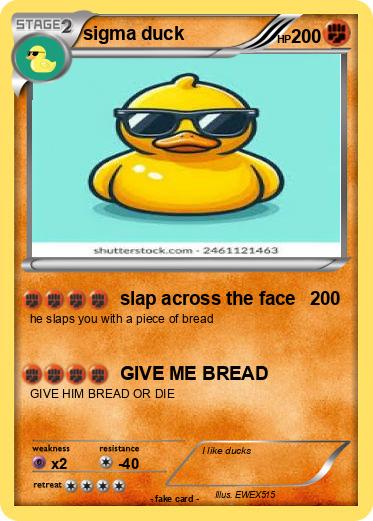 Pokemon sigma duck