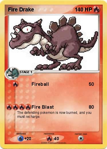 Pokemon Fire Drake