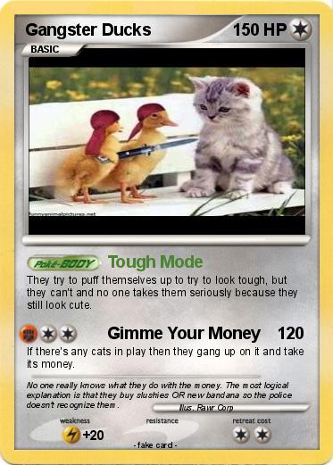 Pokemon Gangster Ducks