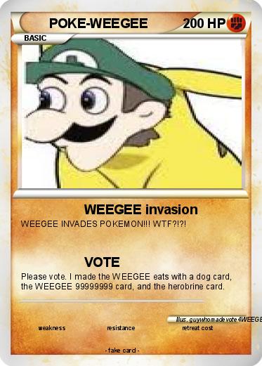 Pokemon POKE-WEEGEE