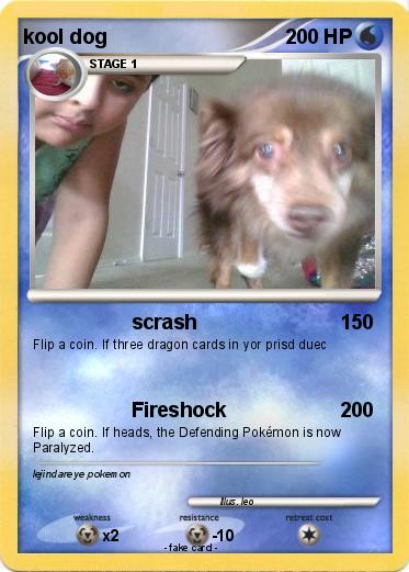 Pokemon kool dog