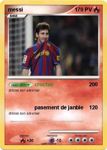 Pokemon messi