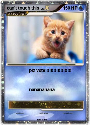 Pokemon can't touch this