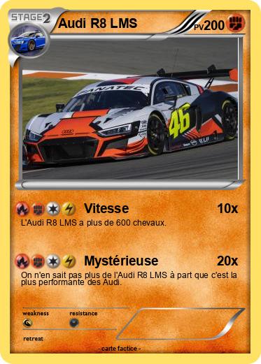 Pokemon Audi R8 LMS