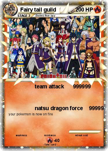 Pokemon Fairy tail guild