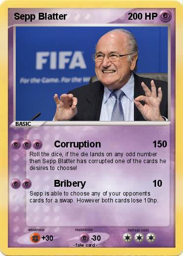 Pokemon Sepp Blatter