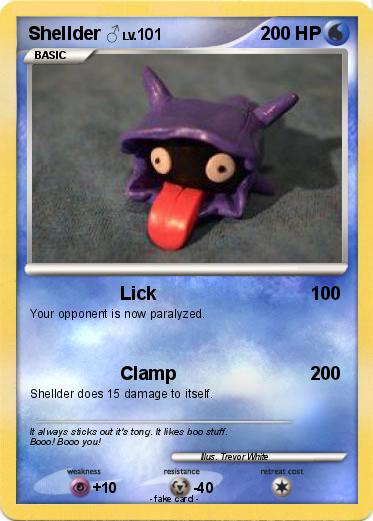 Pokemon Shellder ♂