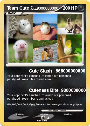 Pokemon Team Cute £