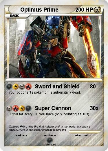 Pokemon Optimus Prime