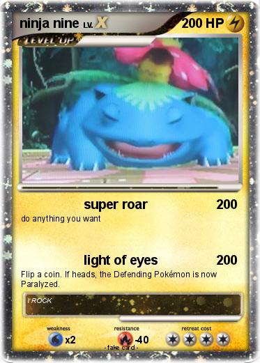Pokemon ninja nine
