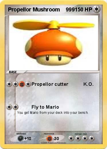 Pokemon Propellor Mushroom    999