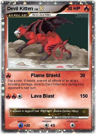 Pokemon Devil Kitten