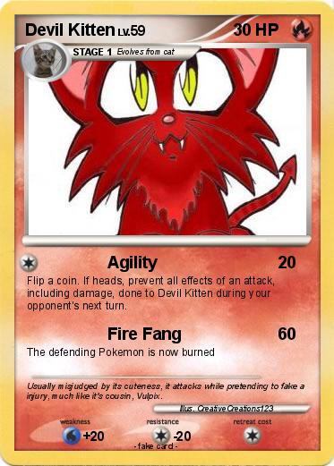 Pokemon Devil Kitten