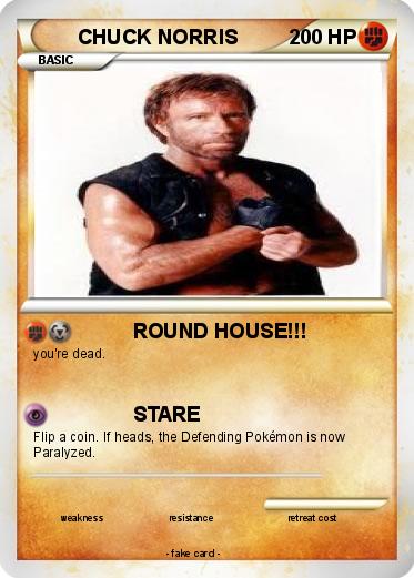 Pokemon CHUCK NORRIS
