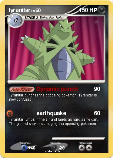 Pokemon tyranitar