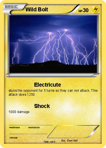 Pokemon Wild Bolt