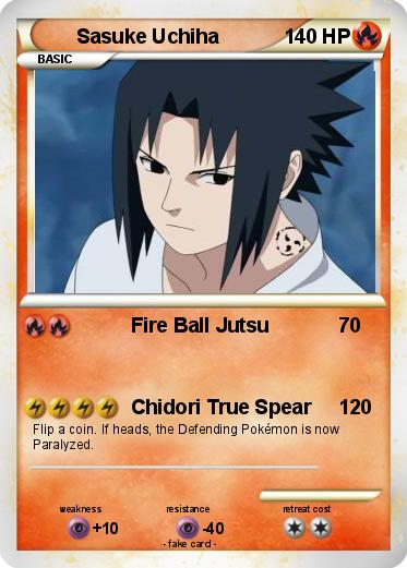 Pokemon Sasuke Uchiha