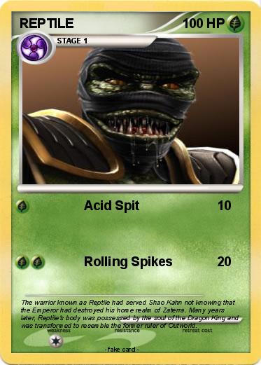 Pokemon REPTILE