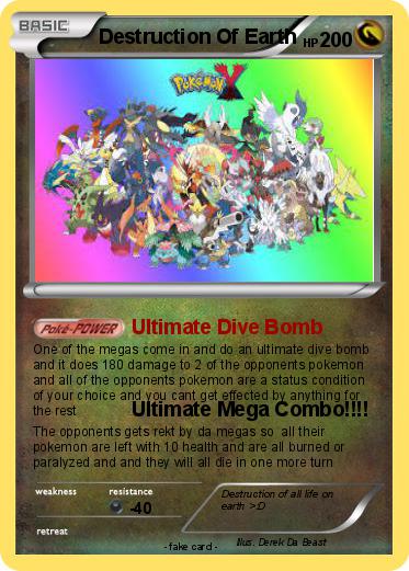 Pokemon Destruction Of Earth