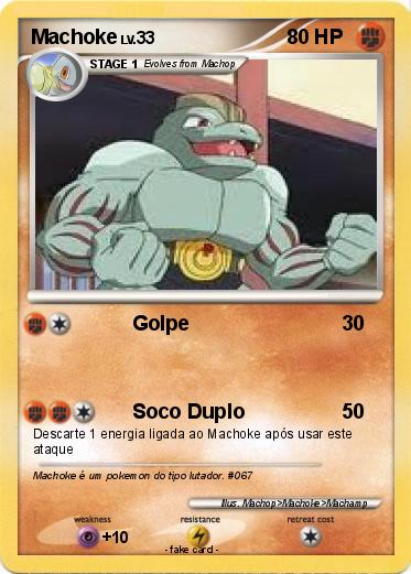 Pokemon Machoke