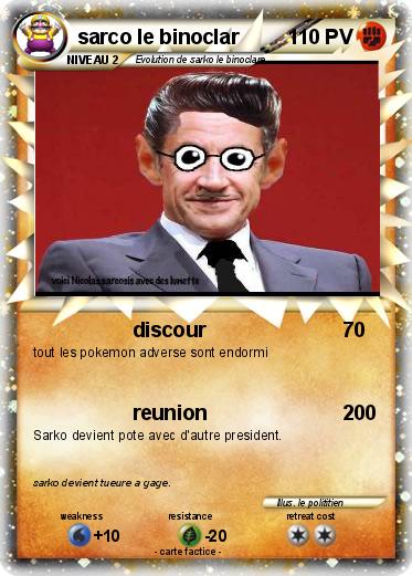 Pokemon sarco le binoclar