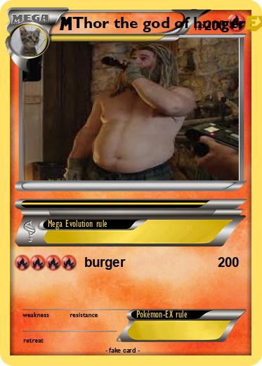 Pokemon Thor the god of hunger