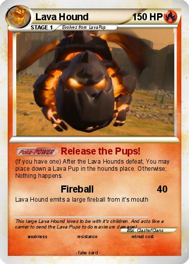 Pokemon Lava Hound
