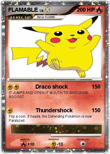 Pokemon FLAMABLE