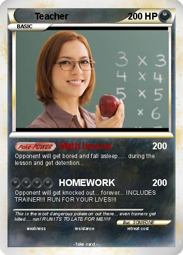 Pokemon Teacher