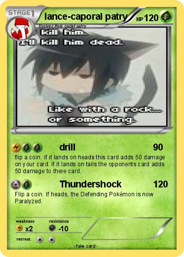 Pokemon lance-caporal patry